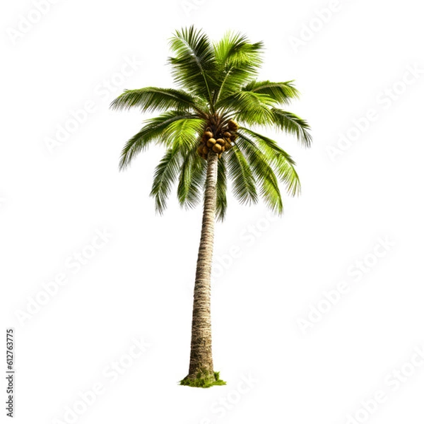 Fototapeta ai generated palm tree photos for decoration background or scene