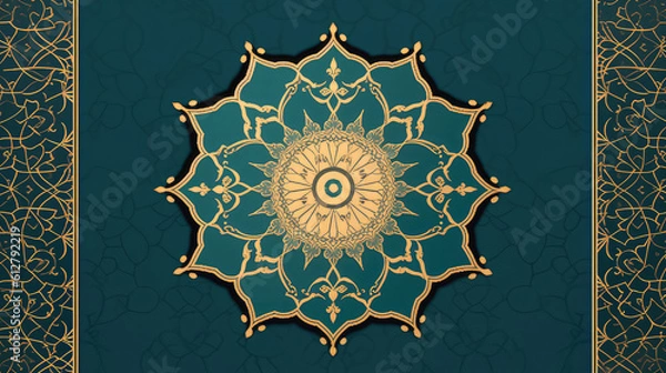 Fototapeta Islamic ornament pattern background