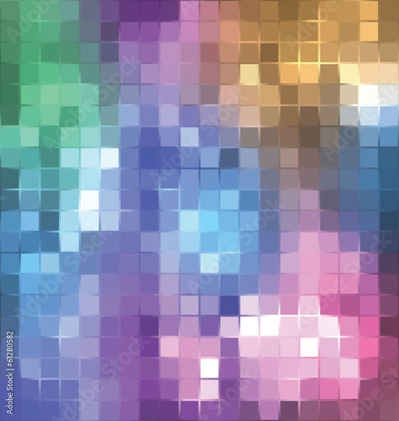 Fototapeta Vector mosaic background