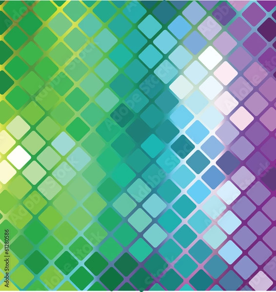 Fototapeta Vector mosaic background