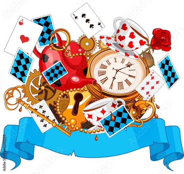 Obraz Alice in Wonderland Design