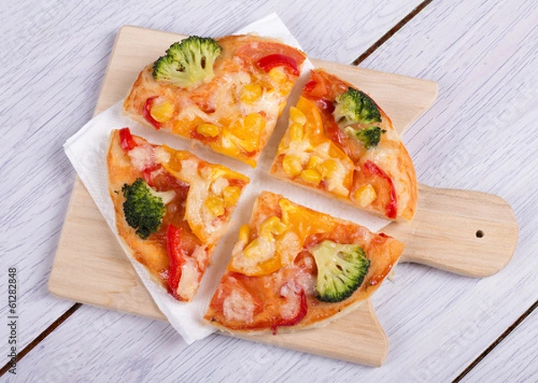 Obraz vegetable pizza