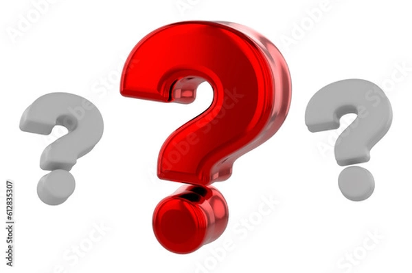 Fototapeta 3d question mark