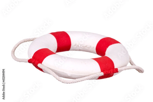Obraz life buoy isolated