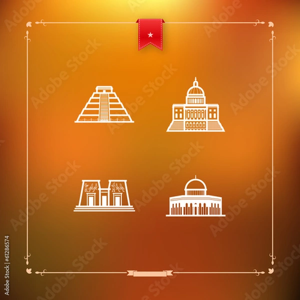 Obraz World Landmarks