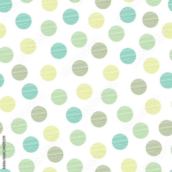 Fototapeta Cute polka dot.