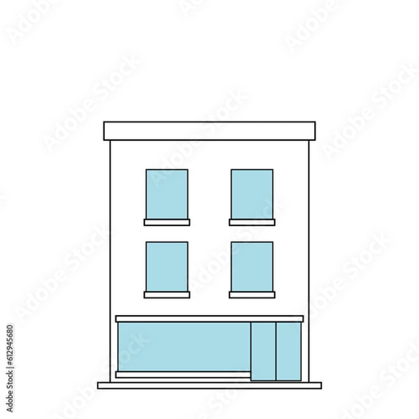 Obraz vector building