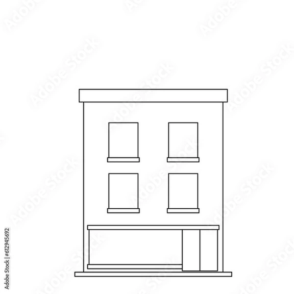 Obraz vector building