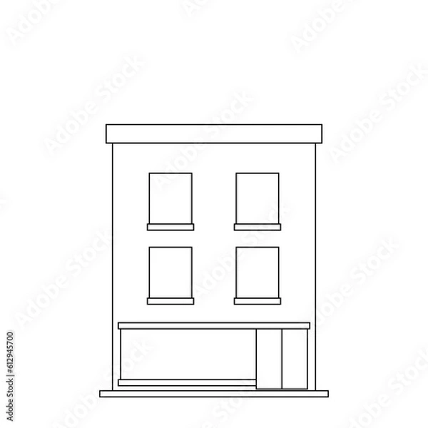 Obraz vector building