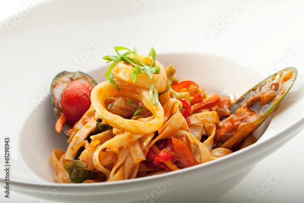 Fototapeta Seafood Udon