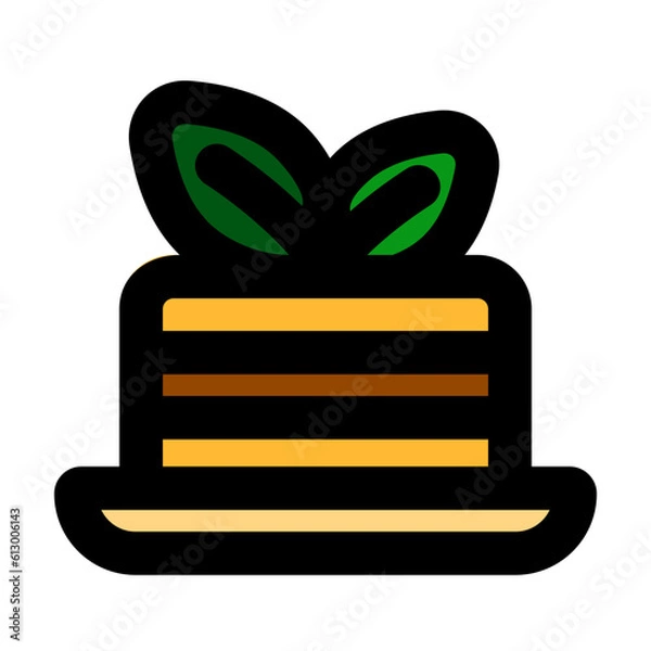 Fototapeta layer cake