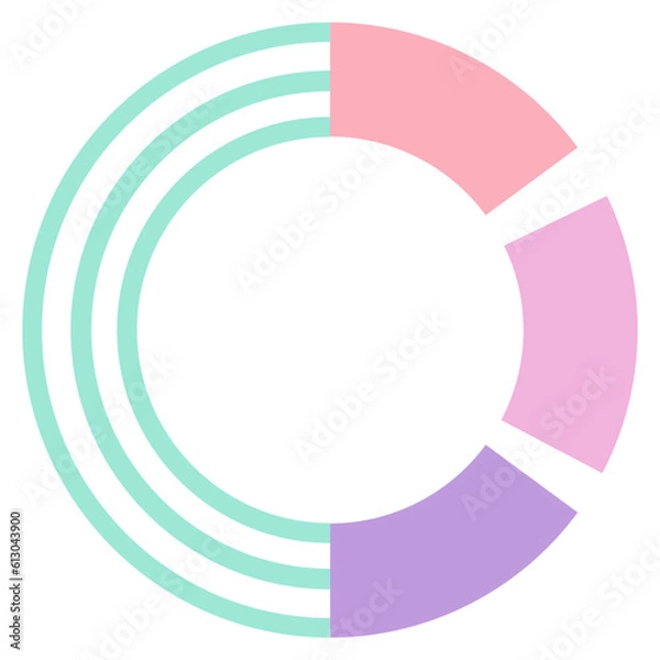 Fototapeta Process Diagram Design