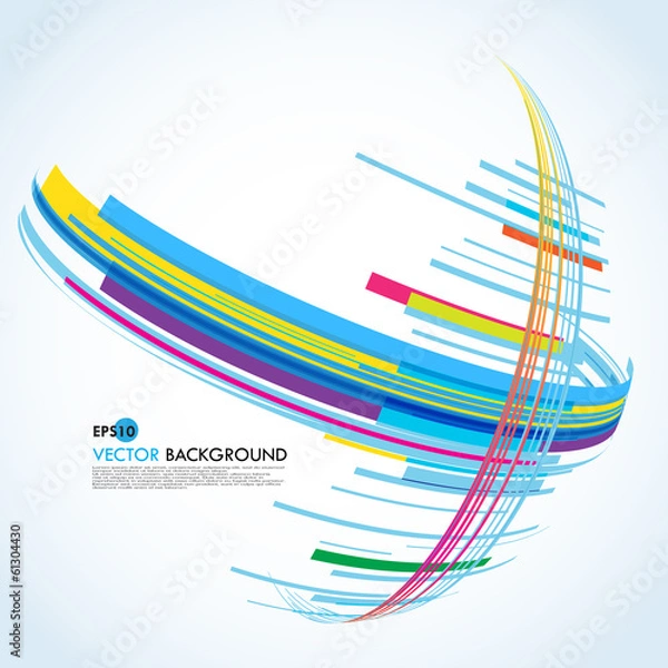 Obraz abstract vector background