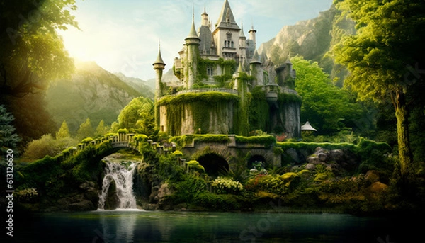 Obraz Castle In The Park