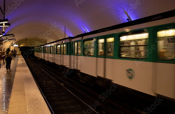 Obraz Metro em Paris