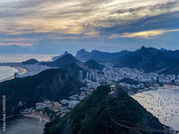 Obraz A vista do Bondinho