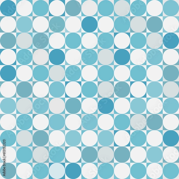 Fototapeta Geometric seamless simple pattern. A pattern of geometric shapes.