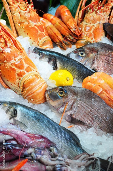 Obraz Fresh seafood