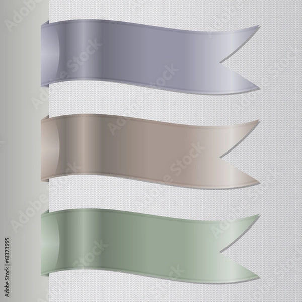 Obraz Set of ribbons
