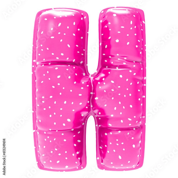 Obraz Font With Number 3D Render