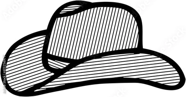 Obraz rocking chair illustration