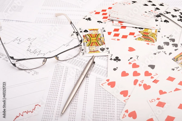 Obraz Professional card game