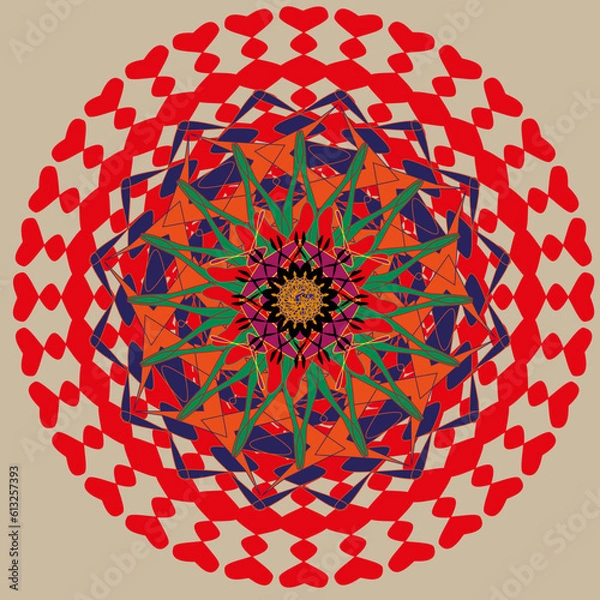 Obraz background with ornament