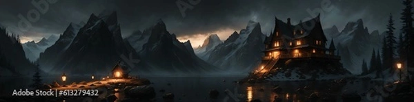 Obraz 16K Ultra Resolution Horror Wallpaper