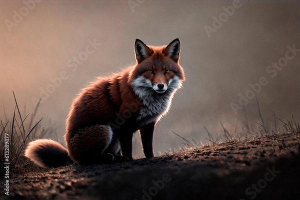 Obraz Generative concept art illustration. Generative ai.