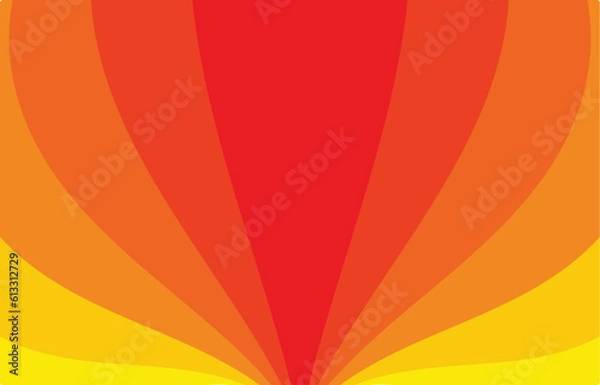 Fototapeta abstract background vector illustration like an explosion of fire with warm colors