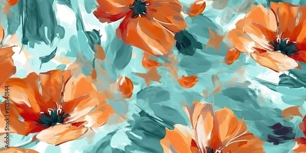 Fototapeta Abstract background, generative AI