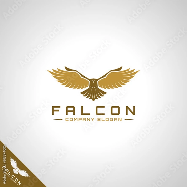 Obraz Falcon - Bird Logo Template