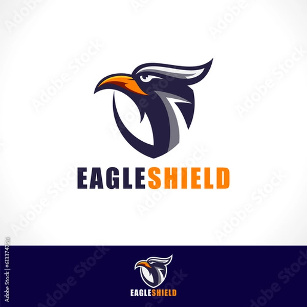 Obraz Eagle Shield - E Sport Logo Template