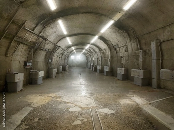 Obraz 廃墟トンネル