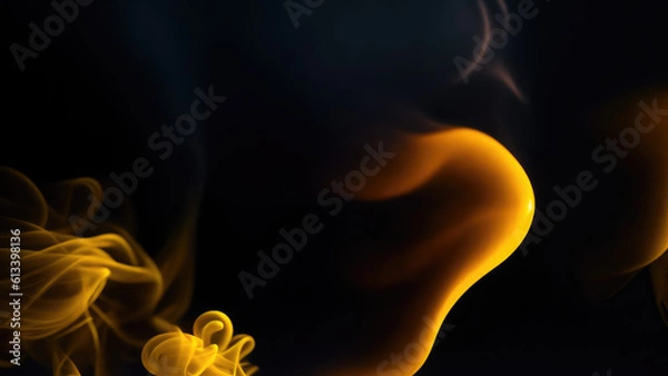 Obraz Abstract background illustration of a smoke color (Generative AI)