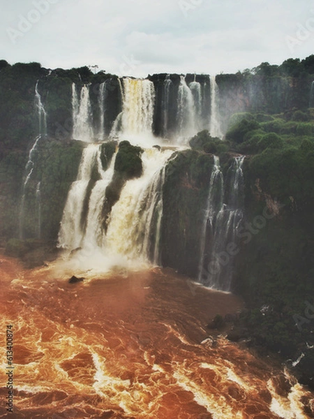 Obraz waterfall in the forest, Iguazu