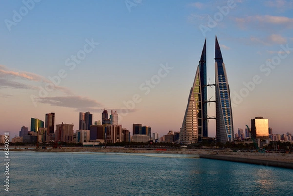Fototapeta Manama Skyline Bahrain Middle East