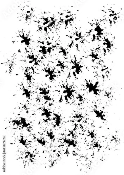 Obraz black ink splat background