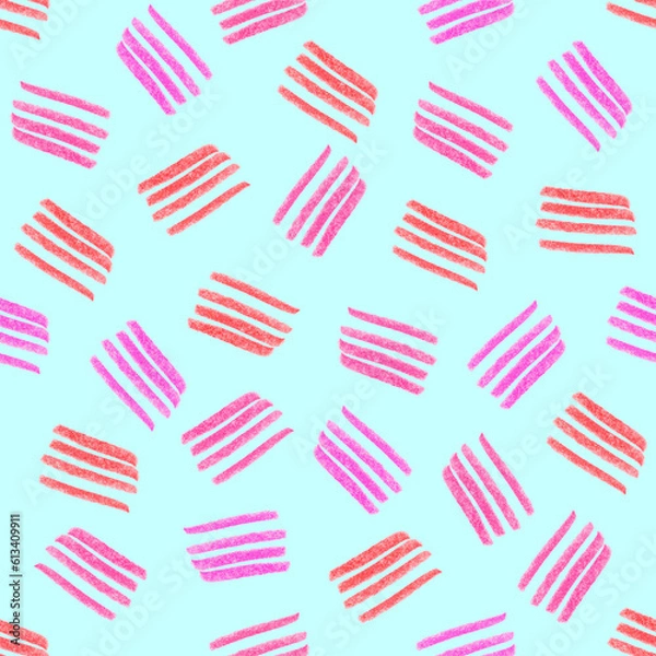 Obraz seamless pattern with line