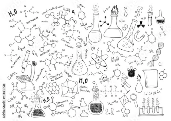 Obraz Hand Drawn Chemistry