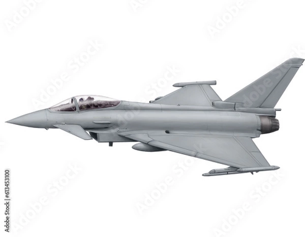 Obraz ヨーロッパで共同開発された戦闘機のイラスト