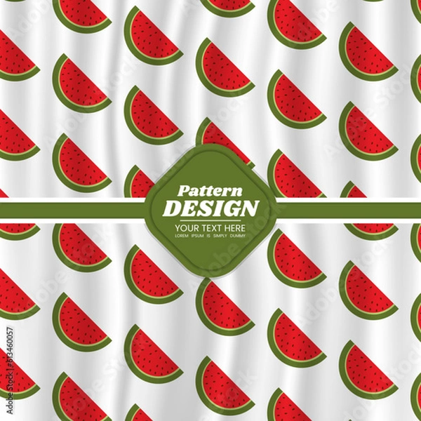 Fototapeta fruit pattern background  design