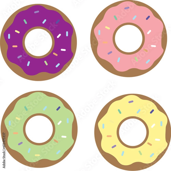Fototapeta Donut sweets