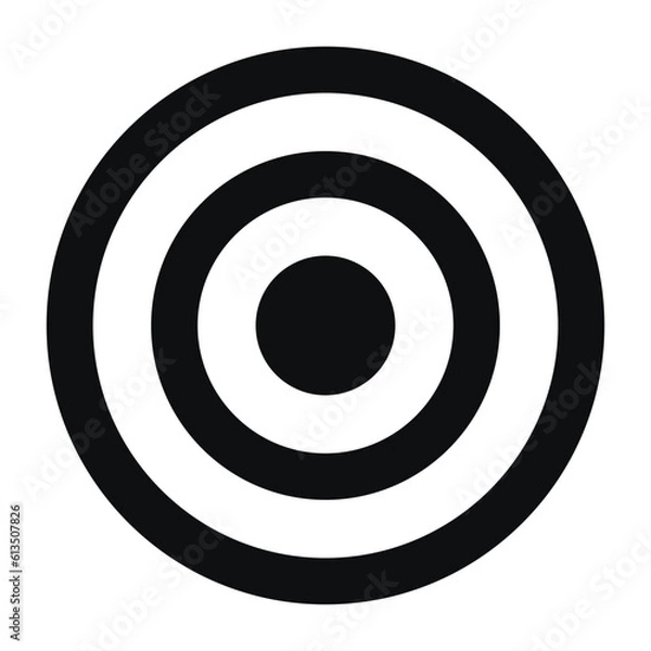 Obraz bullseye icon