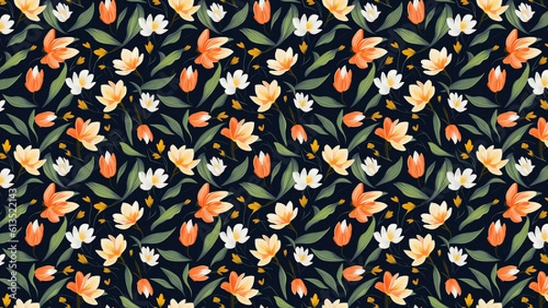 Obraz Flowers Background (Generative AI)