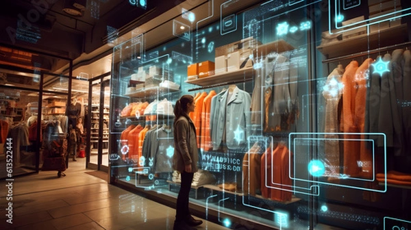 Fototapeta Smart Retail IoT