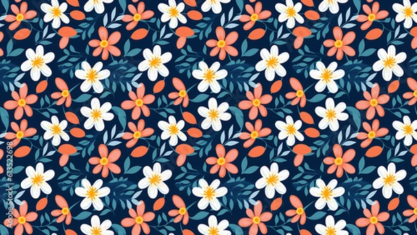 Obraz Flowers Background (Generative AI)