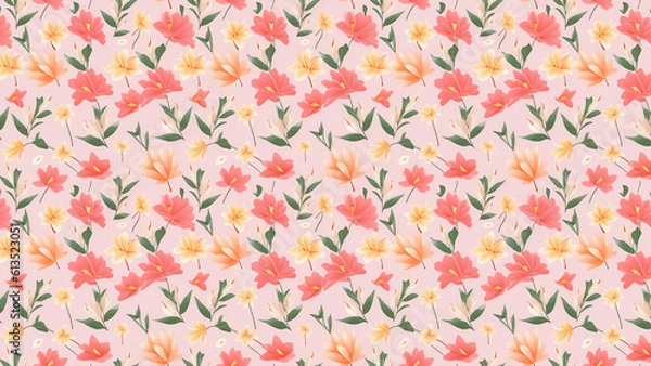 Obraz Flowers Background (Generative AI)