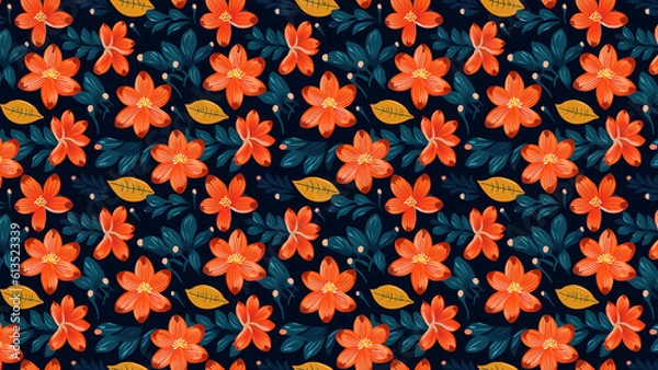 Obraz Flowers Background (Generative AI)