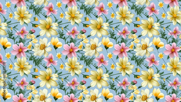Obraz Flowers Background (Generative AI)